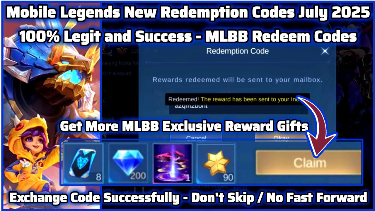 Kode Redeem MLBB Juli 2025